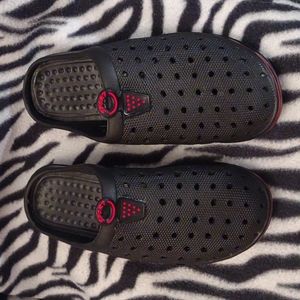 ๐ฃWIP used outdoor footwear great for garden work.